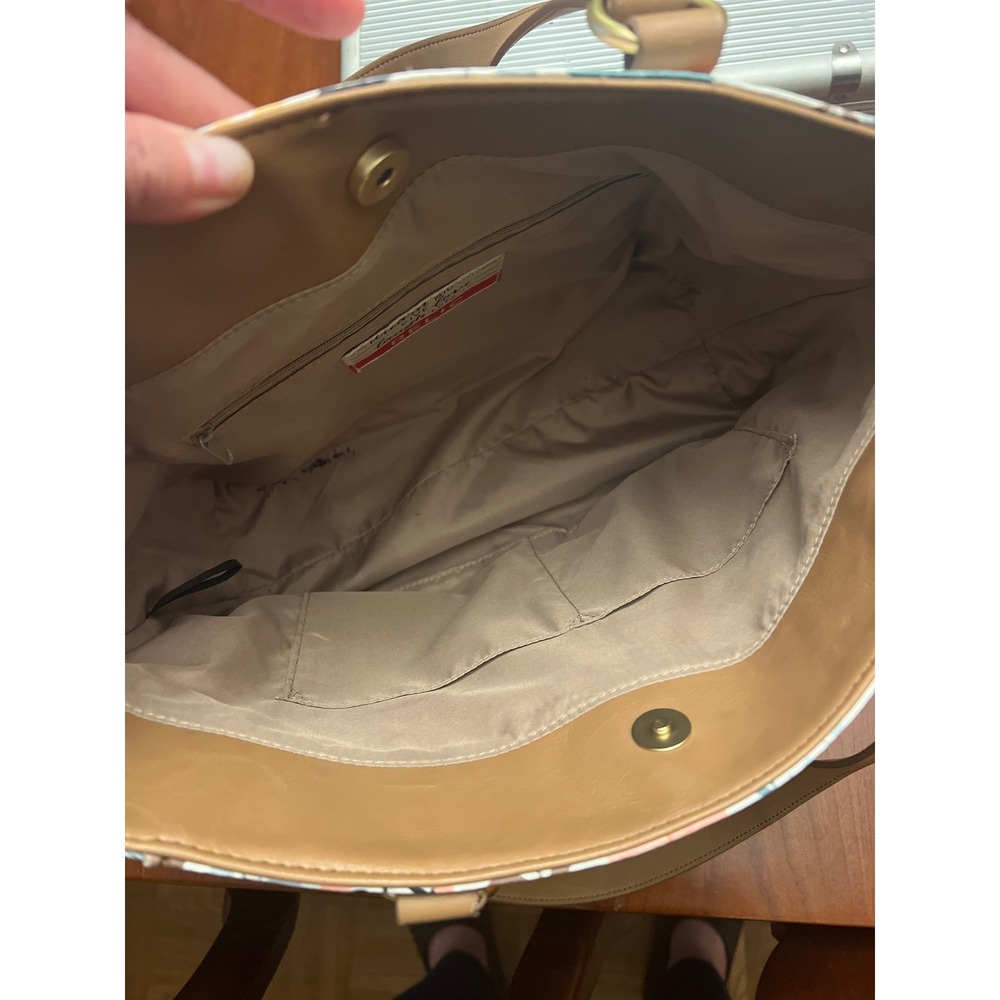 Relic floral purse‎ bag brown handle tote - Picture 7 of 12